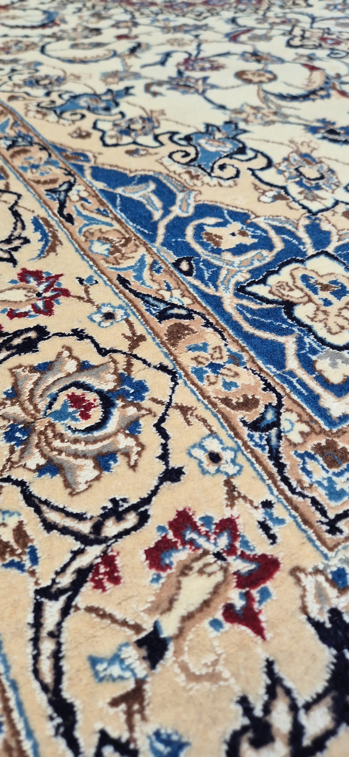 TAPPETO NAIN TUDESHK ANTICO MIS:210X102 CM - immagine 8