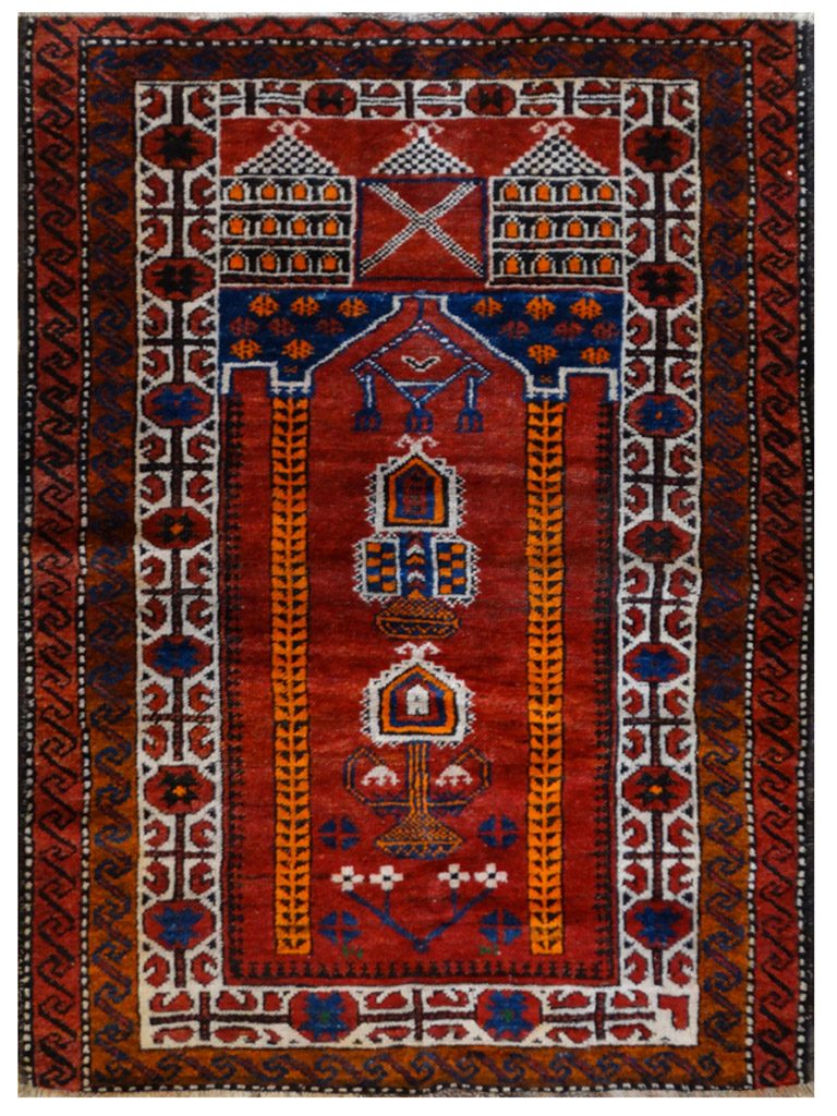 TAPPETO-BELUCISTAN-ANTICO-PERSIANO-MIS-128x85-CM