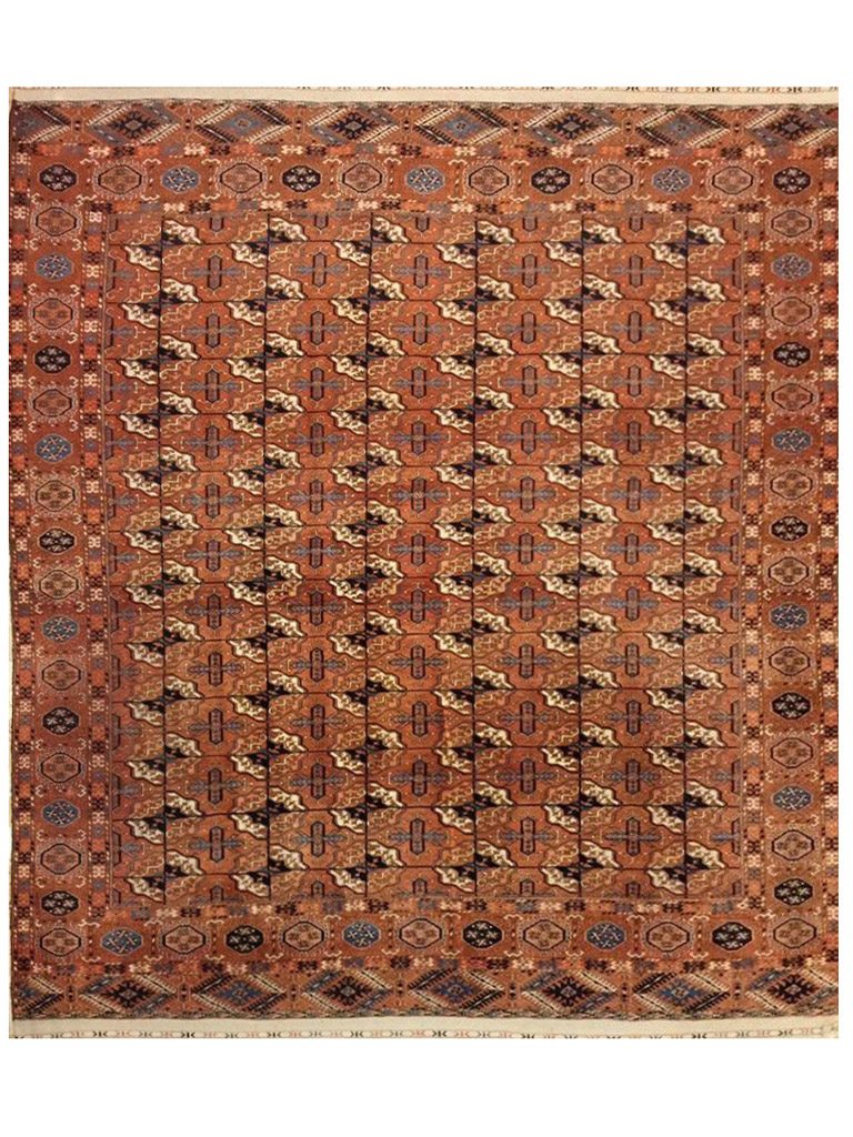 TAPPETO-BUKARA-TURKMENO-TEKKEH-MIS-275x250-CM