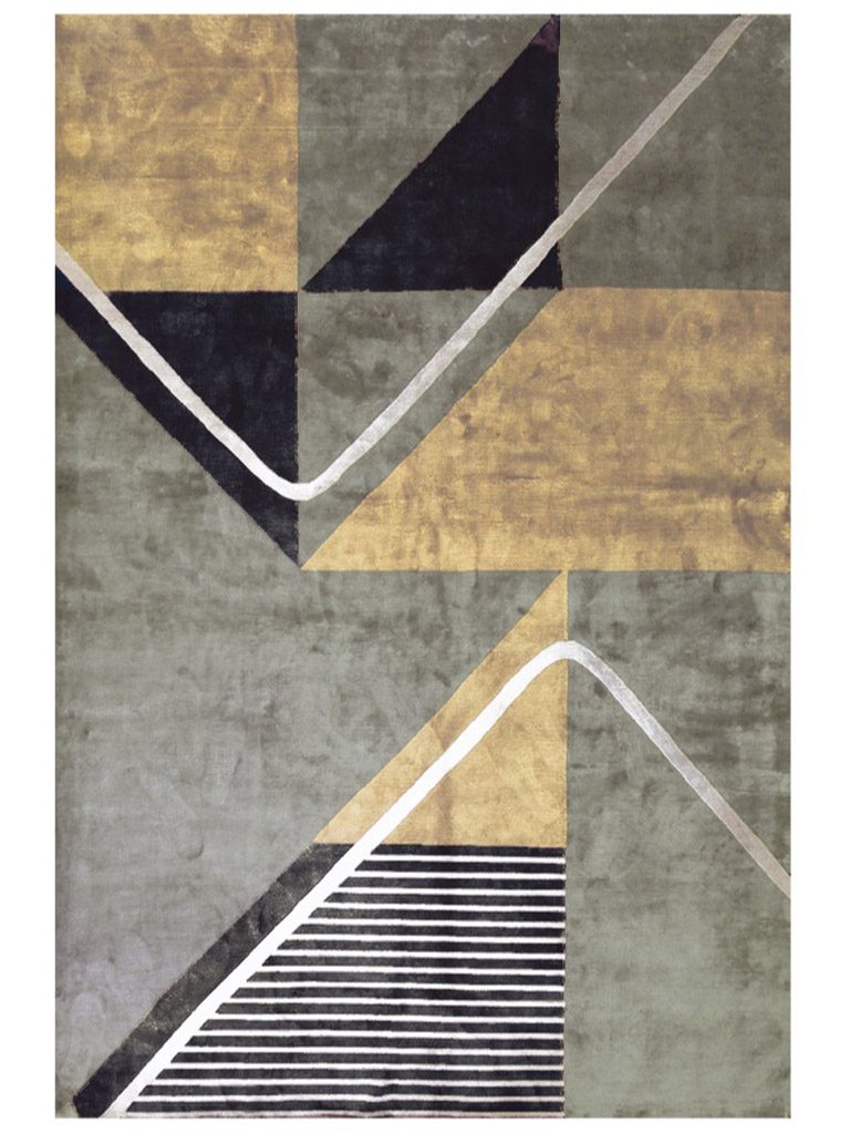 TAPPETO-CONTEMPORANEO-PATHWAY-ORO