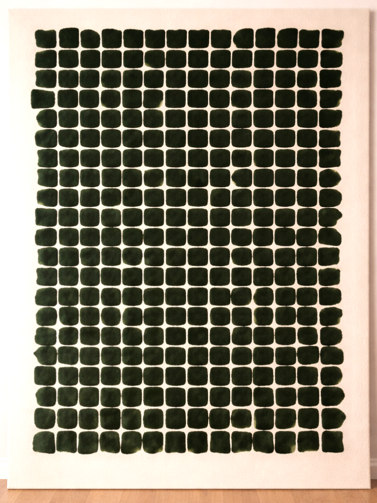 TAPPETO FUSED RHYTM VERDE