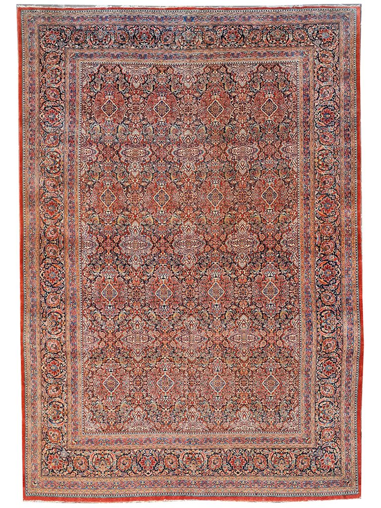 TAPPETO-KASHAN-DABIR-ANTICO-LANA-KURK-mis460x320-cm-1