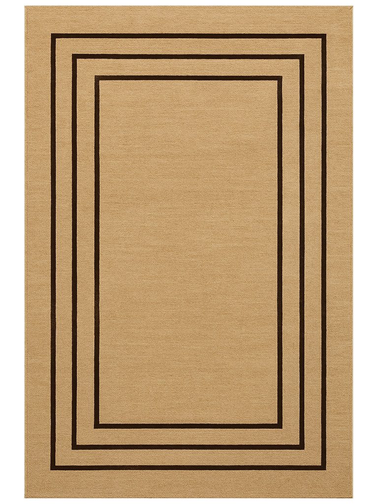 TAPPETO-LINEA-PURA-DARK-SAND-&-EBONY