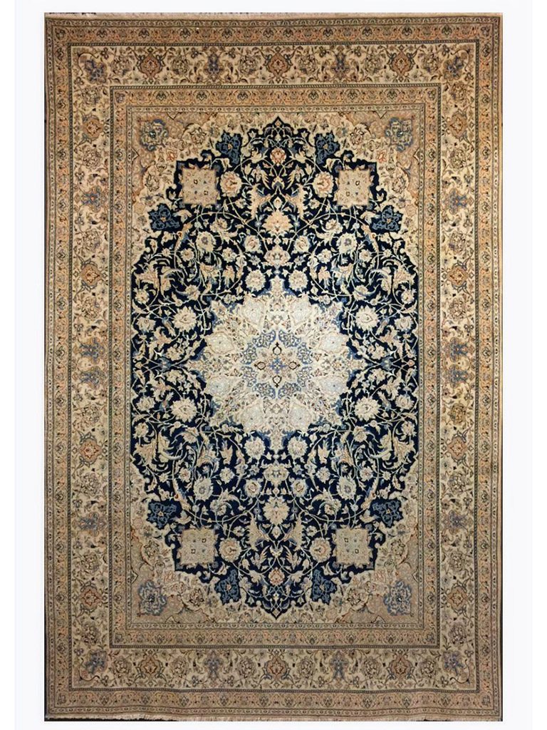 TAPPETO-NAIN-TUDESHK-PERSIANO-ANTICO-MIS333x217-cm