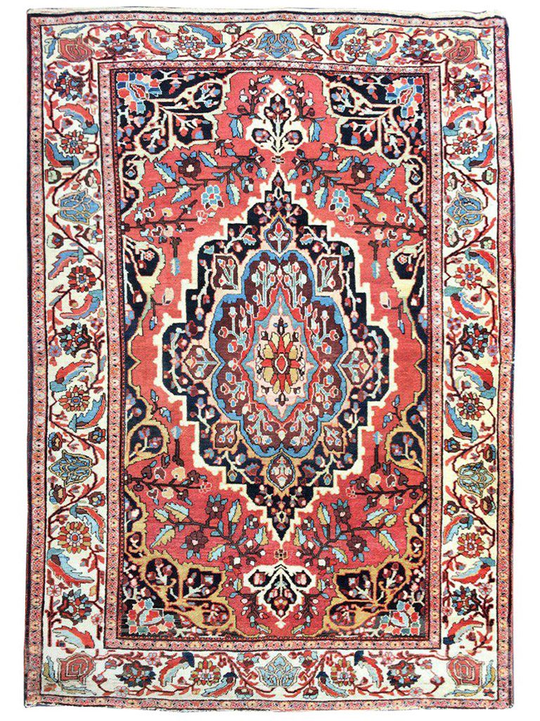TAPPETO-SARUK-FARAHAN-PERSIANO-ANTICO-MIS190x137-CM