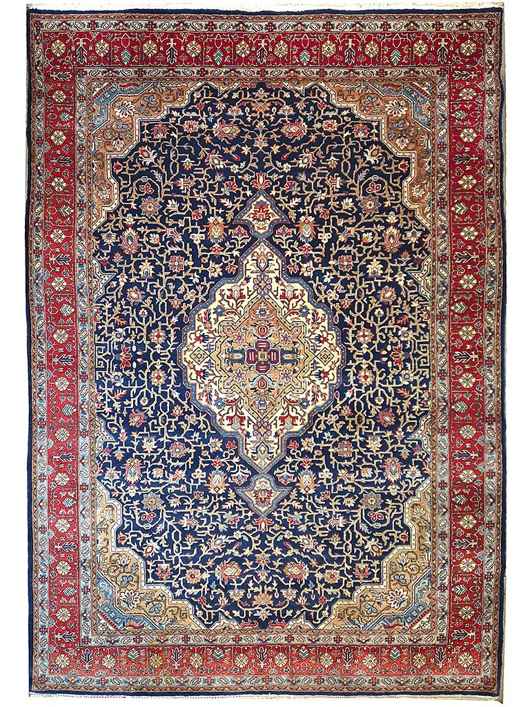 TAPPETO-SARUK-PERSIANO-VECCHIO-MIS330-225-CM