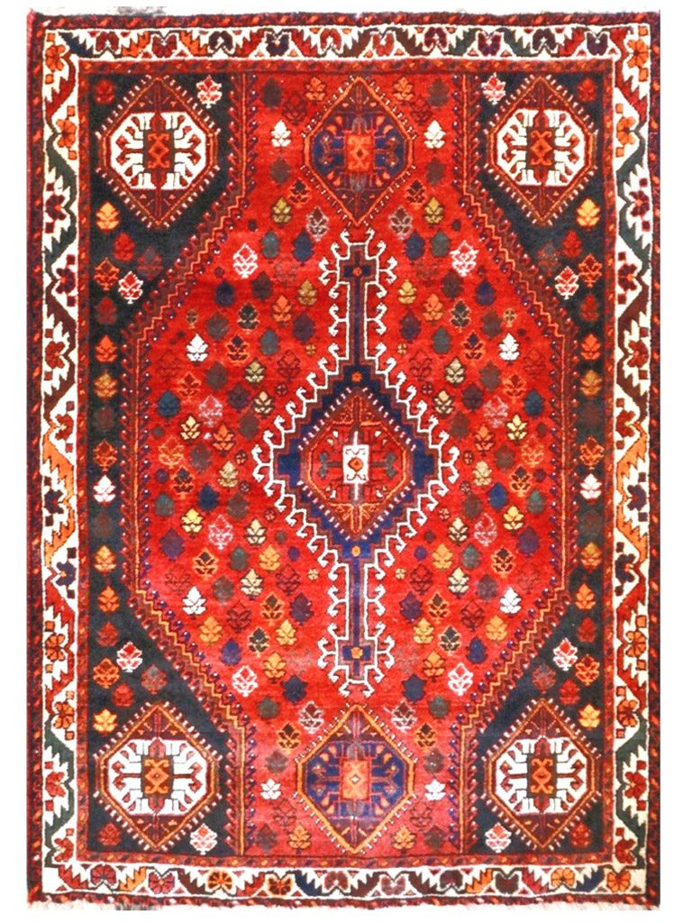 TAPPETO-SHIRAZ-QASHGAI-VECCHIO-MIS-162X117-CM