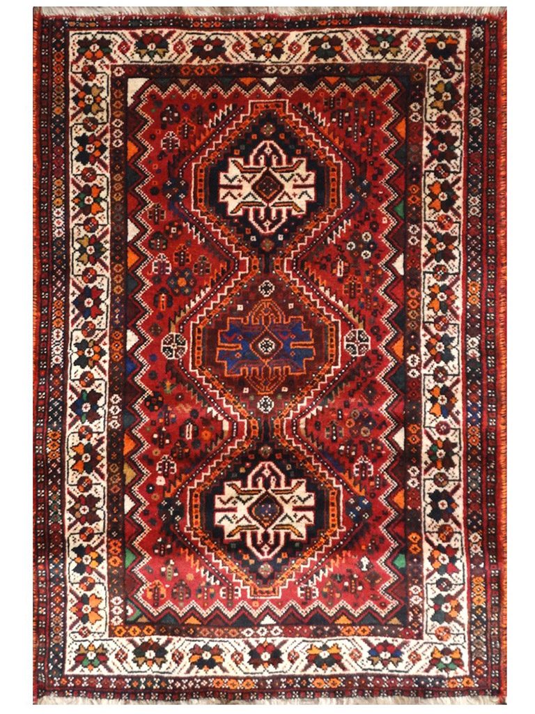 TAPPETO-SHIRAZ-QASHGAI-VECCHIO-MIS154X113-CM