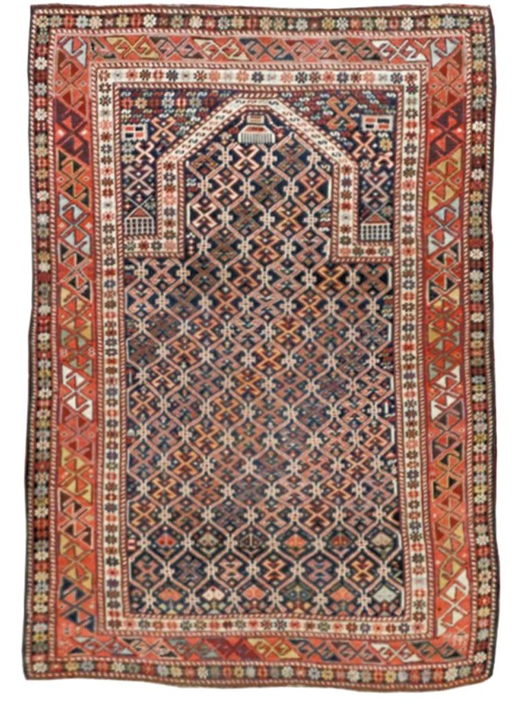 TAPPETO-SHIRVAN-MARASALI-CAUCASO-ANTICO-MIS160x106-CM