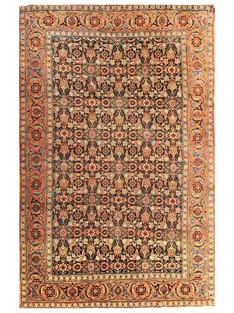TAPPETO-SULTANABAD-MAHAL-PERSIANO-ANTICO-EXTRA-FINE-MIS-296x216-CM