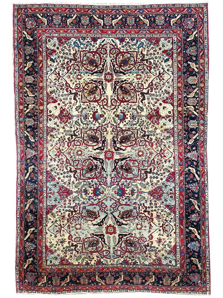 TAPPETO TEHRAN PERSIANO ANTICO EXTRA FINE MIS310x195 CM 1